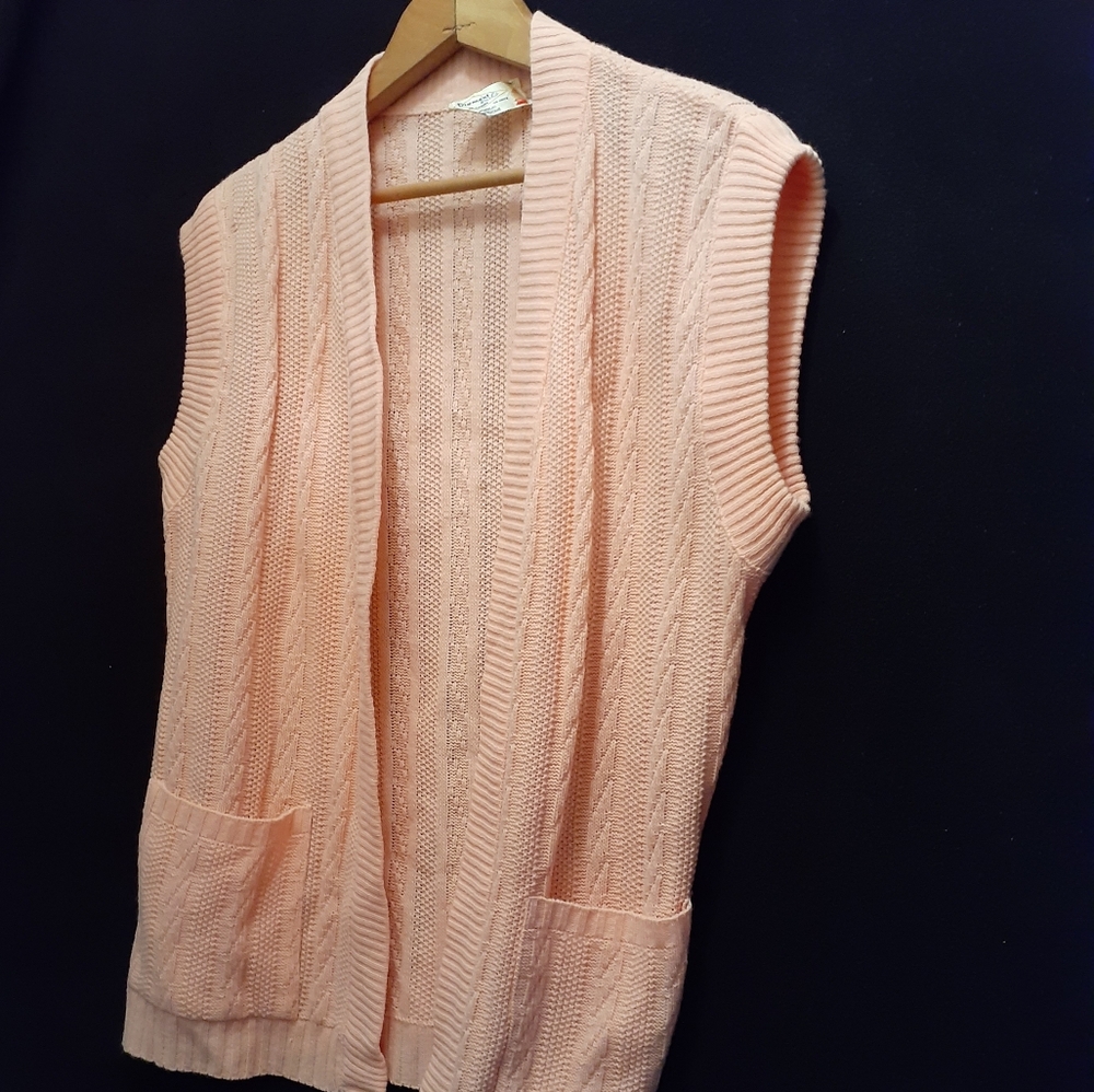 Vintage Cable Knit Vest